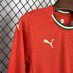 Kids Portugal national 2025-2026 home Long sleeve