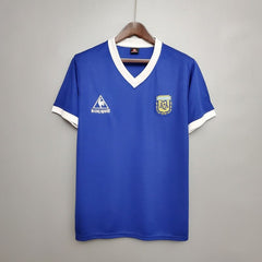 Camiseta Retro de la Selección Argentina 1986 de Visitante