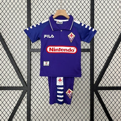 Retro Kid Size ACF Fiorentina 1998 home