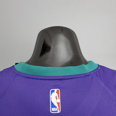 Hornets Hayward#20 Purple NBA Jersey