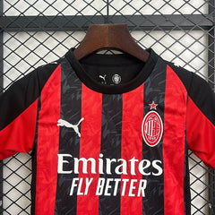 Kids AC Milan 2025 - 2026 home - WCFOOTBALLSUIT