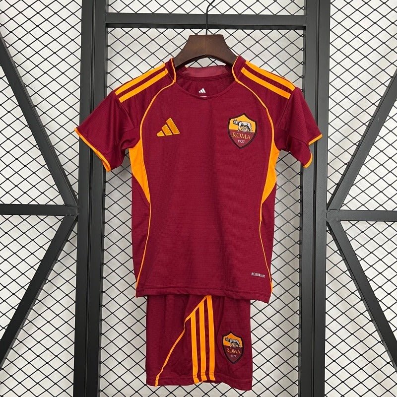 Kids AS Roma 2025 - 2026 home - WCFOOTBALLSUIT