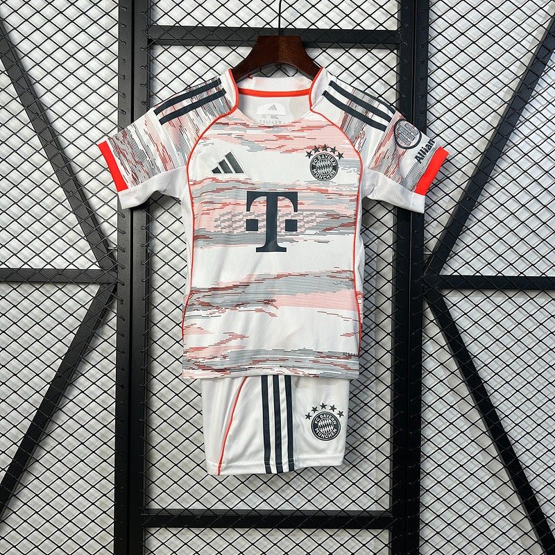 Kids Bayern M¨¹nchen 2025 - 2026 Away - WCFOOTBALLSUIT