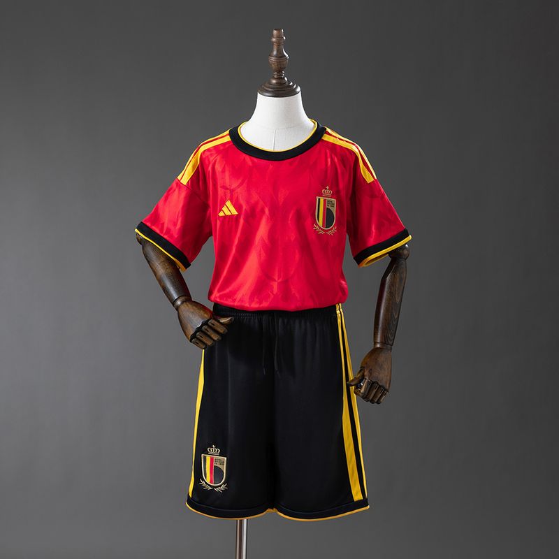 Kids Belgium national 2026 Home - WCFOOTBALLSUIT