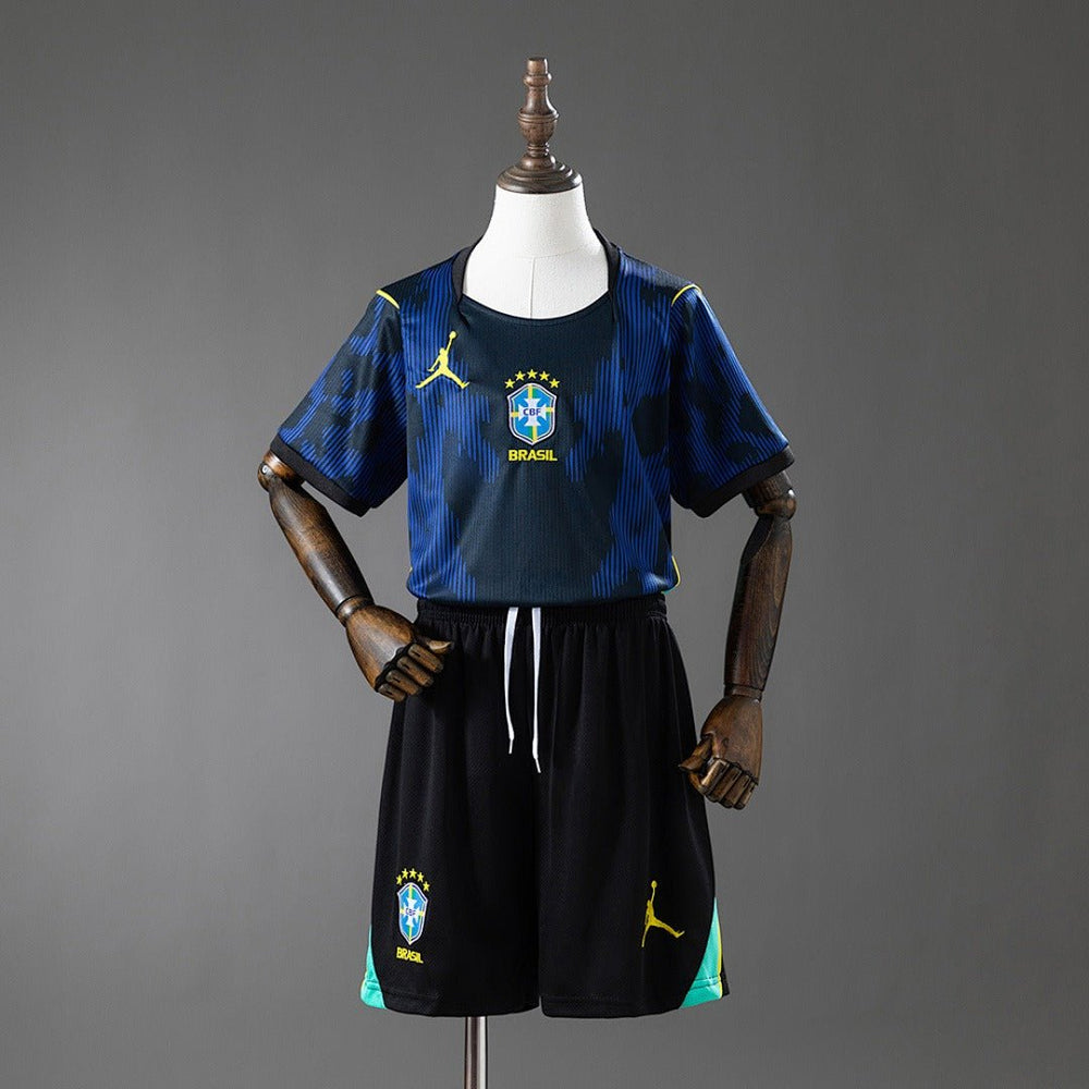 Kids Brazil national 2026 Away Fan - WCFOOTBALLSUIT