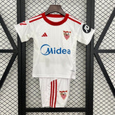 Kids Sevilla FC 2025 - 2026 home - WCFOOTBALLSUIT