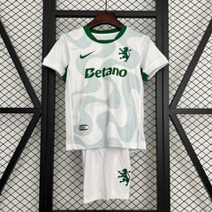 Kids Sporting Lisbon 2025 - 2026 Third Away - WCFOOTBALLSUIT