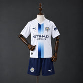 Kinder Manchester City 2025-2026 Auswärtstrikot