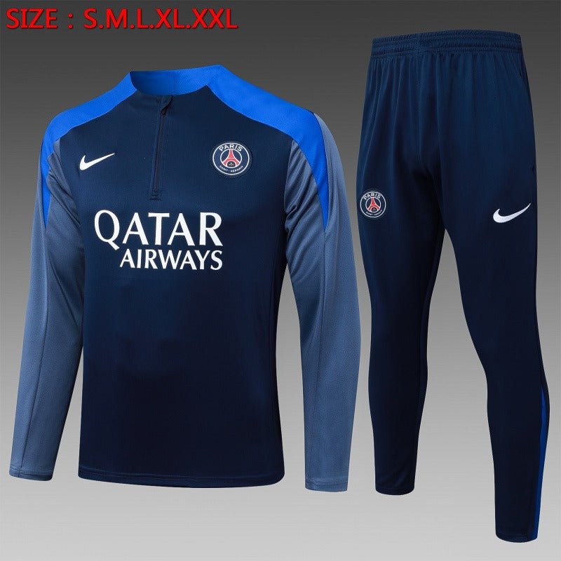 PSG Paris Saint - Germain 2025 - 2026 Half - Zip Set - WCFOOTBALLSUIT