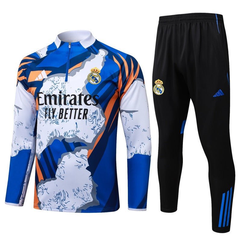 Real Madrid 2025 - 2026 Half - Zip Set - WCFOOTBALLSUIT