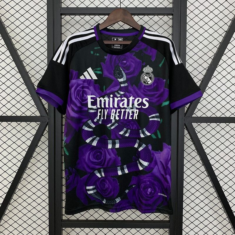 Real Madrid 2025 - 2026 purple rose - WCFOOTBALLSUIT