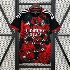 Real Madrid 2025 - 2026 red rose - WCFOOTBALLSUIT