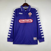 Retro ACF Fiorentina 1998 home Long Sleeve - WCFOOTBALLSUIT
