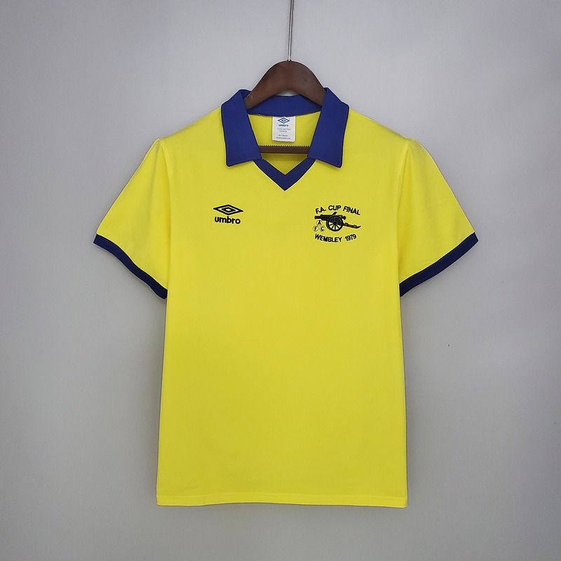 Retro Arsenal FC 1971 - 1979 away game - WCFOOTBALLSUIT