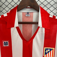 Retro Atletico Madrid 1982 - 1983 home - WCFOOTBALLSUIT
