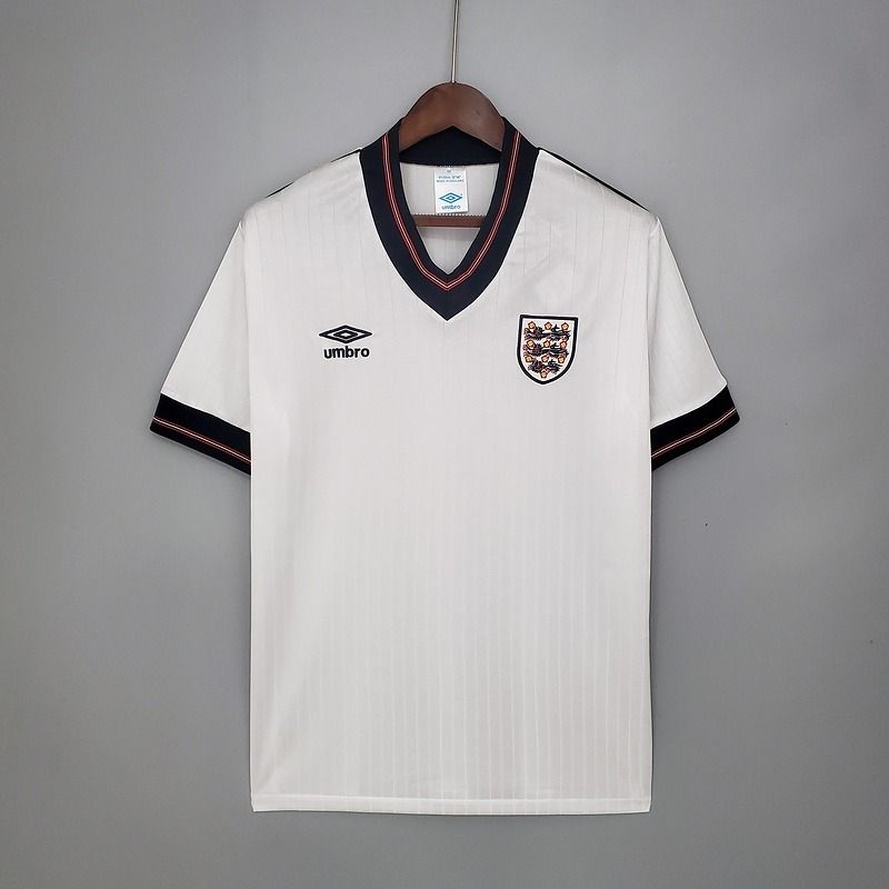 Retro England national 1984 - 1987 home game - WCFOOTBALLSUIT