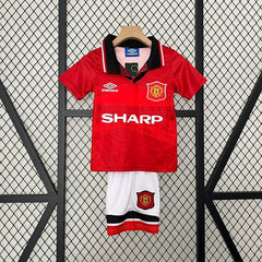 Retro Kids Manchester United 1994 - 1996 home - WCFOOTBALLSUIT