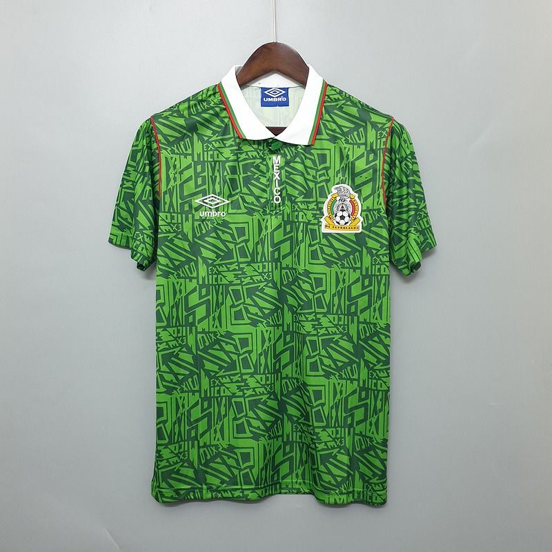 Retro Mexico national 1994 home - WCFOOTBALLSUIT