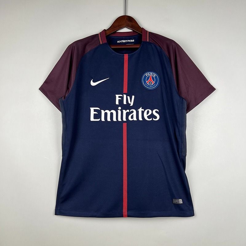 Retro PSG Paris Saint - Germain 2017 - 2018 home - WCFOOTBALLSUIT