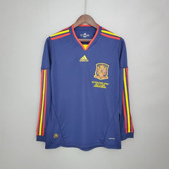 Retro Spain national 2010 away Long Sleeves - WCFOOTBALLSUIT