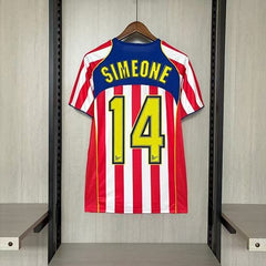 Retro Atletico Madrid 2004-2005 Heimtrikot
