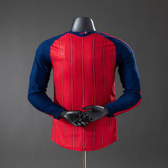 Spain national 2026 home player Long Sleeve - WCFOOTBALLSUIT