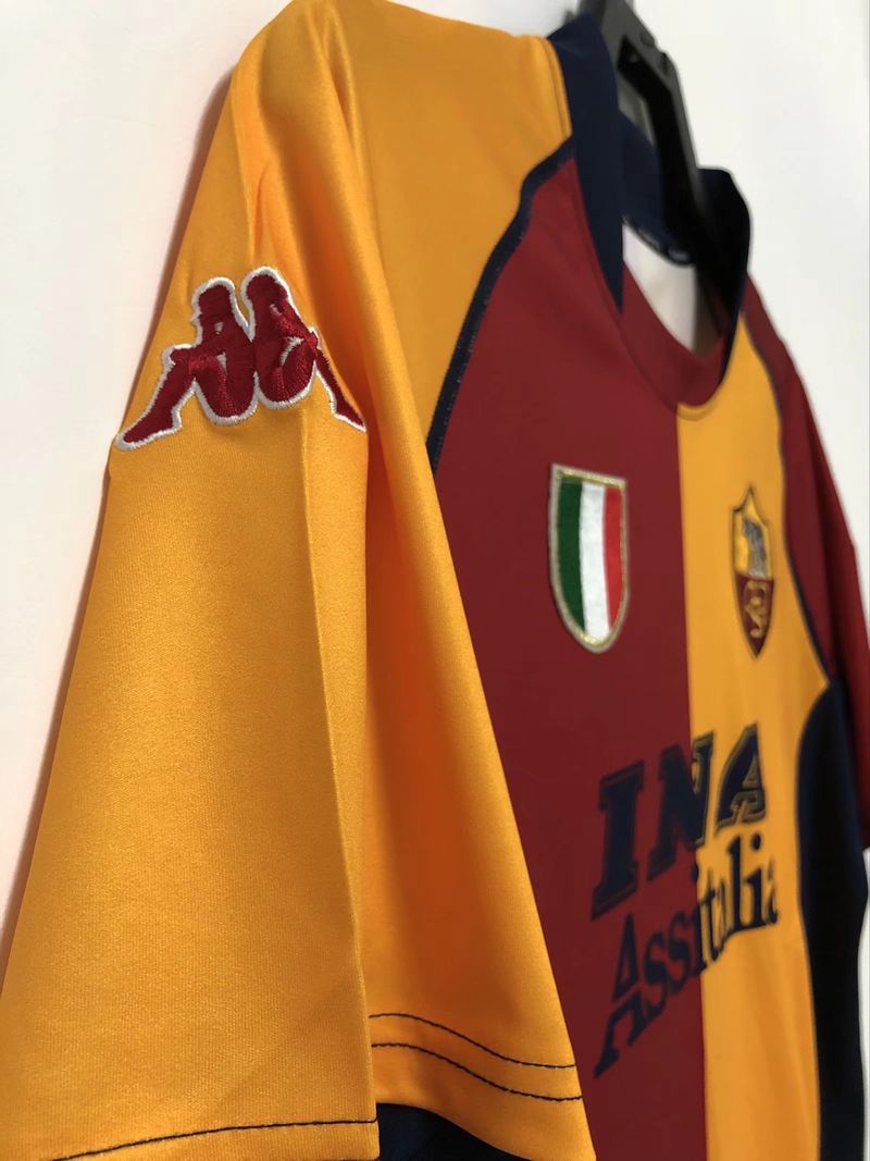 (Ретро)Домашняя игра AS Roma 2000-2001