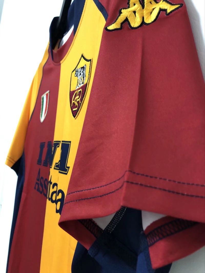 Retro AS Roma 2000-2001 home game