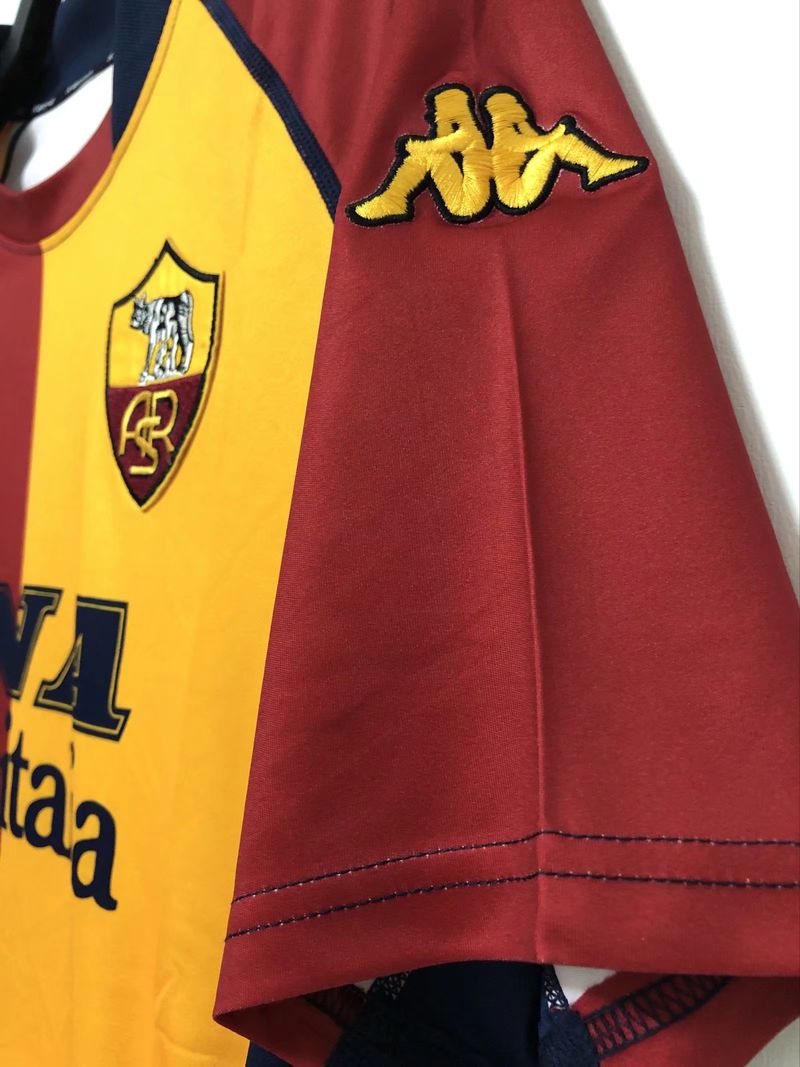 (Ретро)Домашняя игра AS Roma 2000-2001