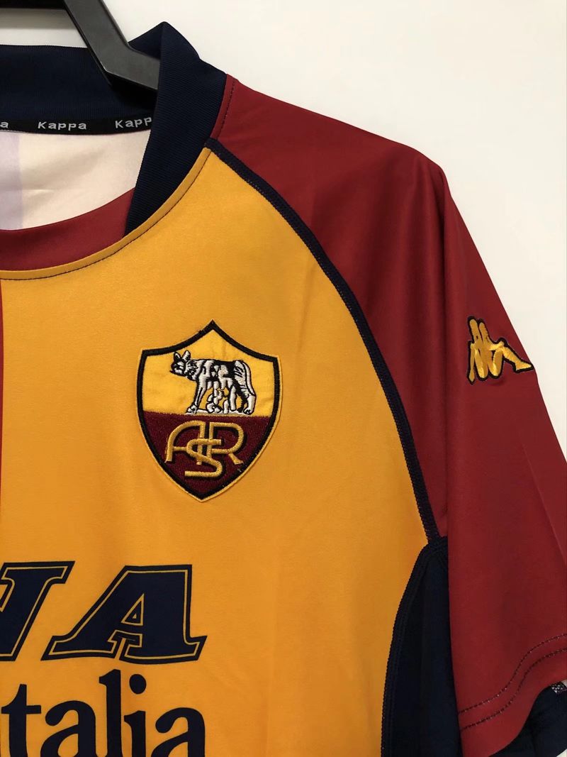 (Ретро)Домашняя игра AS Roma 2000-2001