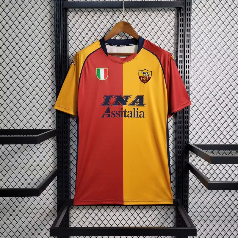 Retro AS Roma 2001-2002 home game