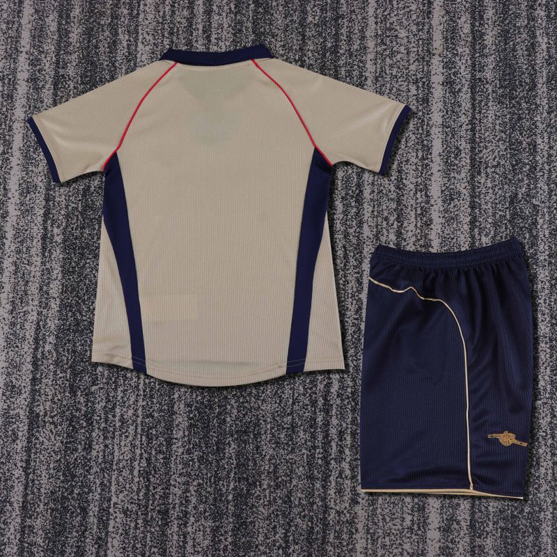 Retro Kid Size Arsenal FC 2001-2002 away game