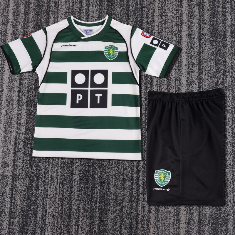 (Ретро) Kid Size Sporting CP 2001-2003 домашняя игра