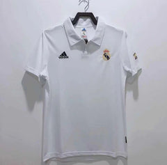 Retro Real Madrid CF 2001-2002 home game UEFA Champions