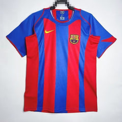 Retro FC Barcelona 2004-2005 home game