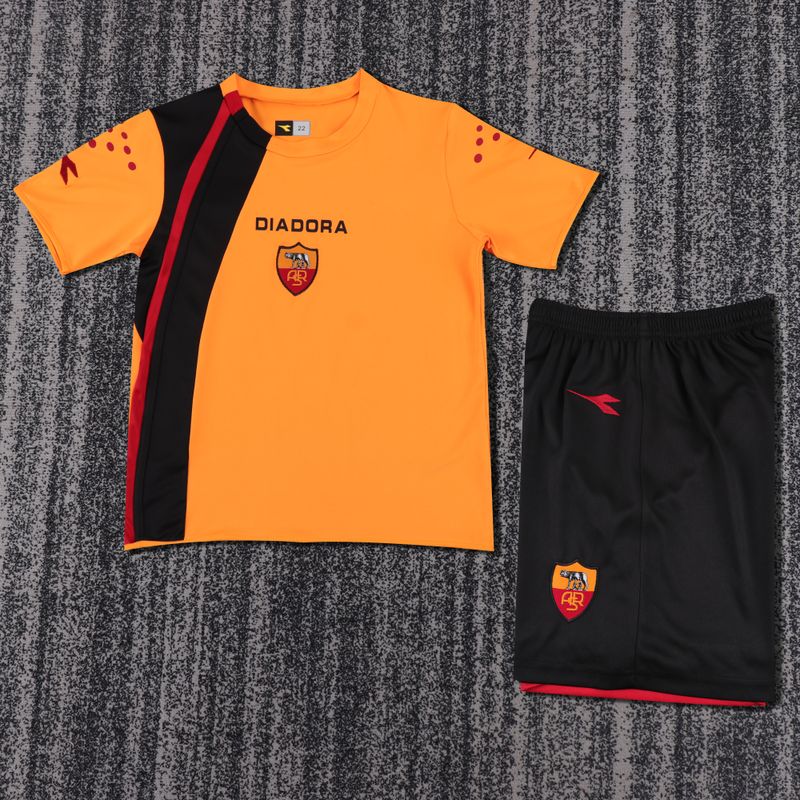 Retro Kid Size AS Roma 2005-2006 home game