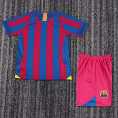 Retro Kid Size FC Barcelona 2005-2006 home game