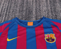 Retro Kid Size FC Barcelona 2005-2006 home game