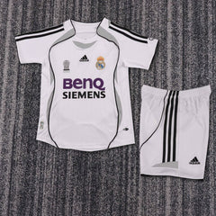 Retro Kid Size Real Madrid CF 2006-2007 home game