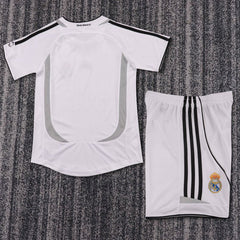 Retro Kid Size Real Madrid CF 2006-2007 home game