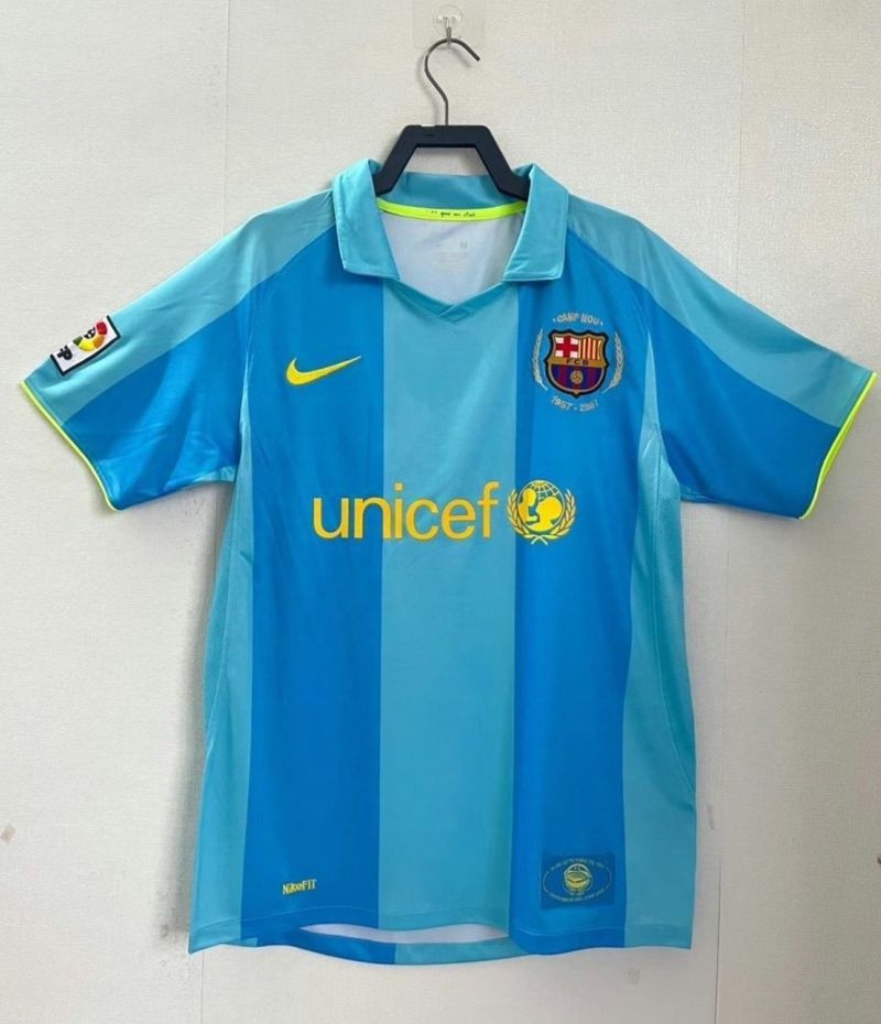 Retro FC Barcelona 2007-2008 away game