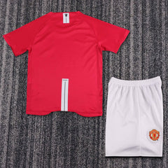 Retro Kid Size Manchester United 2007-2008 home game