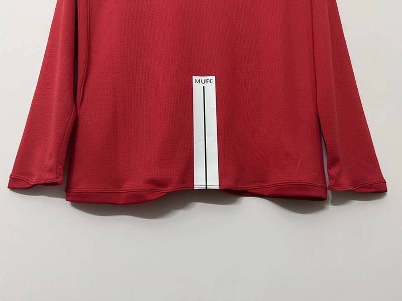 Retro Manchester United 2007-2008 home Long Sleeve