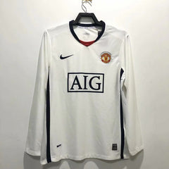 Retro Manchester United 2008-2009 away Long Sleeve