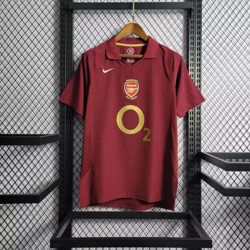 Retro Arsenal FC 2005-2006 home game