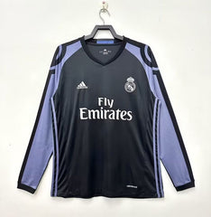 Retro Real Madrid 2016-2017 second away Long Sleeve