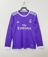 Retro Real Madrid 2016-2017 away Long Sleeve