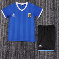 Retro Kid Size Argentina national 1986 away game