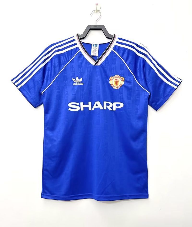 Retro Manchester United 1988-1990 second away game