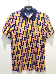 Retro Scotland national 1988-1989 second away game